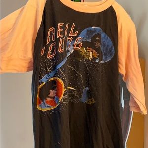 Vintage ‘70s Neil Young Concert Shirt